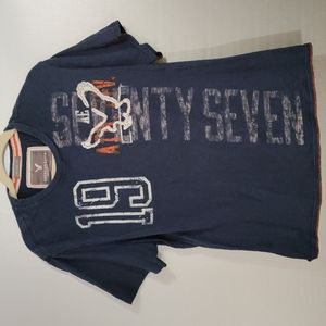 American eagle tee shirt embellished vintage fit xl